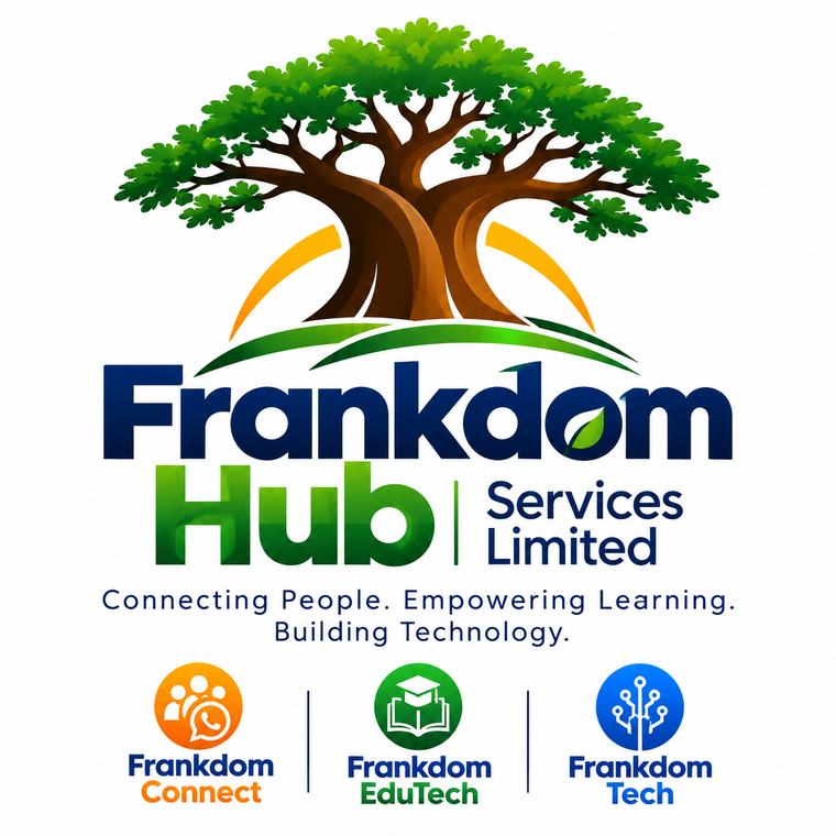 Frankdom Hub Services Limited. Connecting people. Empowering learning. Building technology.